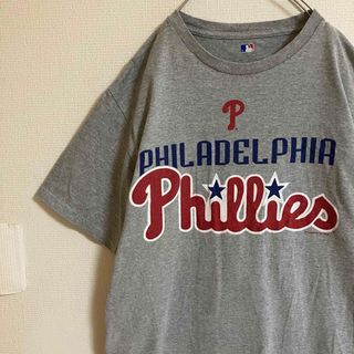 メジャーリーグベースボール(MLB)のメジャーリーグMLBフィラデルフィアフィリーズTシャツオールドデザインtシャツ(Tシャツ/カットソー(半袖/袖なし))