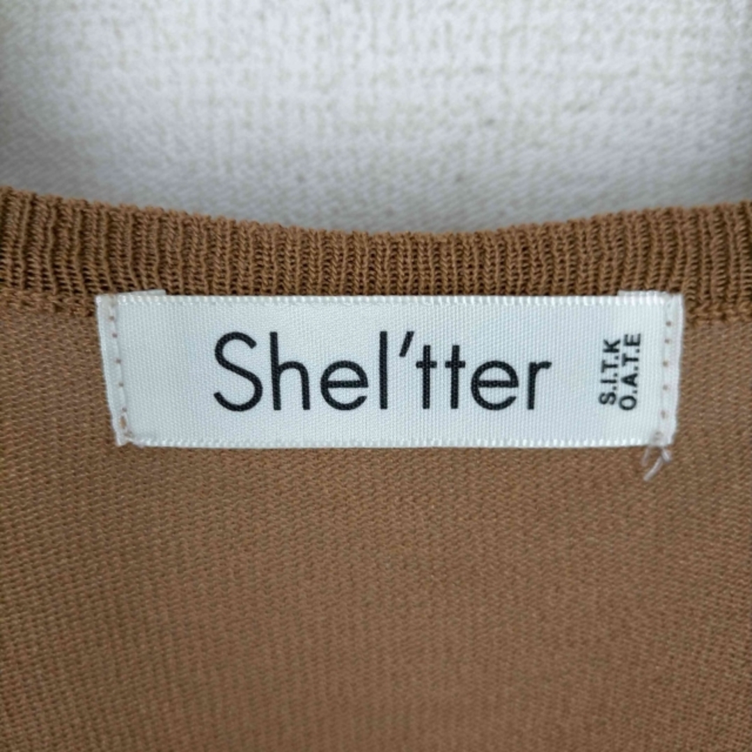 Shel'tter ORIGINAL(シェルターオリジナル)のSHELTTER(シェルター) ニットノースリーブワンピース レディース レディースのワンピース(その他)の商品写真