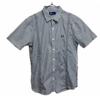 フレッドペリー(FRED PERRY)の極美品　FRED PERRY フレッドペリー　ストライプ　半袖シャツ(シャツ)