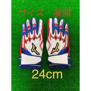 ミズノプロ(Mizuno Pro)の直営店オリジナル　ミズノプロ　バッティンググローブ(その他)