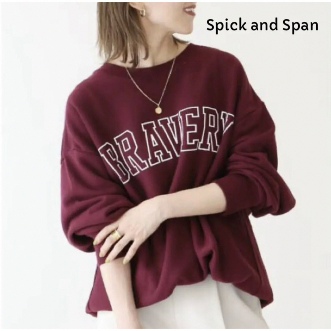 Spick & Span(スピックアンドスパン)のスピックアンドスパン　Spick and Span BRAVERYスウェット レディースのトップス(トレーナー/スウェット)の商品写真
