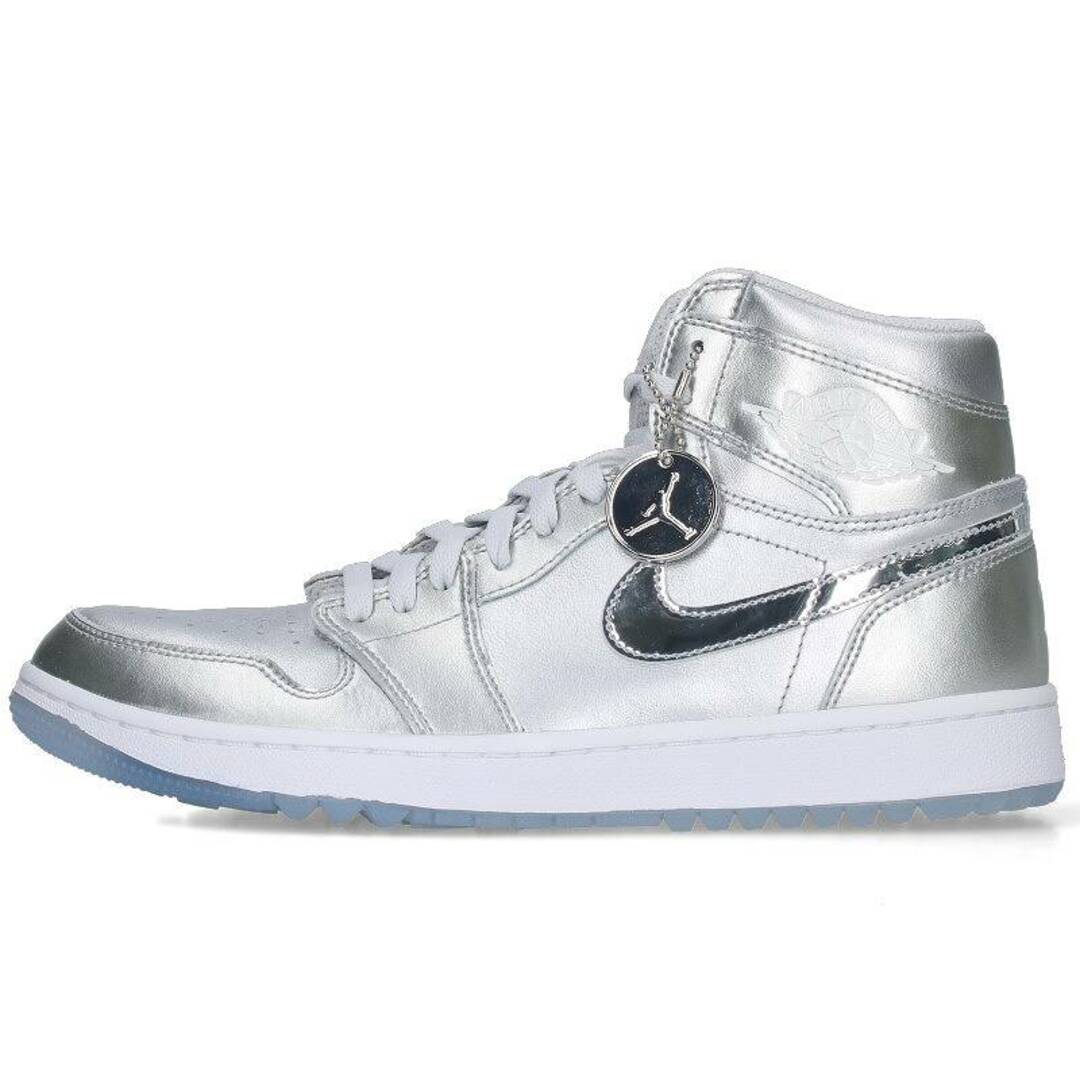 NIKE(ナイキ)のナイキ  Air Jordan 1 High Golf Gift Giving/FD6815-001 エアジョーダン1 ハイ ゴルフ ギフトギビングスニーカー メンズ 27.5cm メンズの靴/シューズ(スニーカー)の商品写真