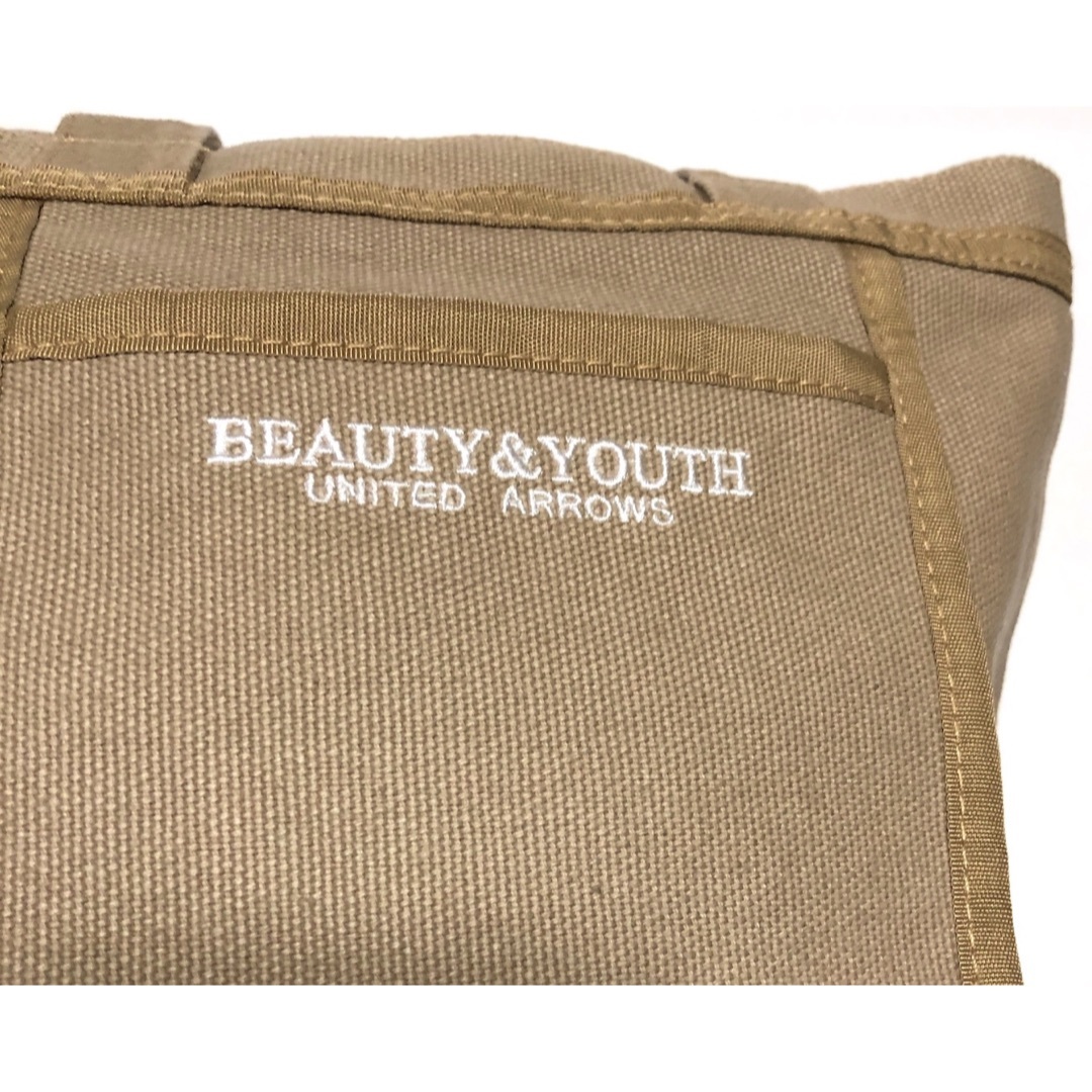 BEAUTY&YOUTH UNITED ARROWS(ビューティアンドユースユナイテッドアローズ)のbeauty&youth ビューティ&ユース 2405017 トートバッグ　美品 レディースのバッグ(トートバッグ)の商品写真