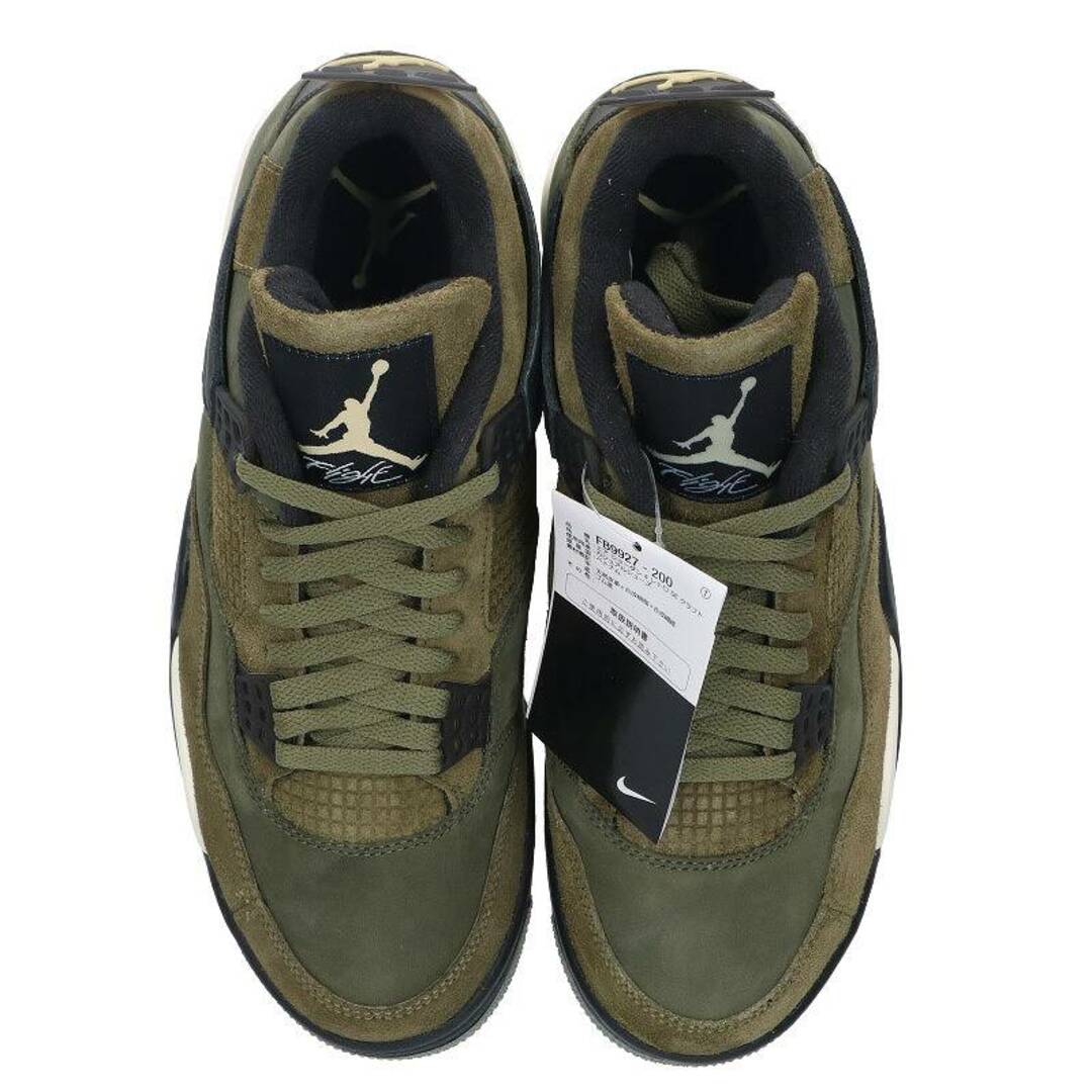 NIKE(ナイキ)のナイキ  FB9927-200/Nike Air Jordan 4 Retro SE Craft Olive エアジョーダン4 レトロ SE クラフト オリーブスニーカー メンズ 28cm メンズの靴/シューズ(スニーカー)の商品写真