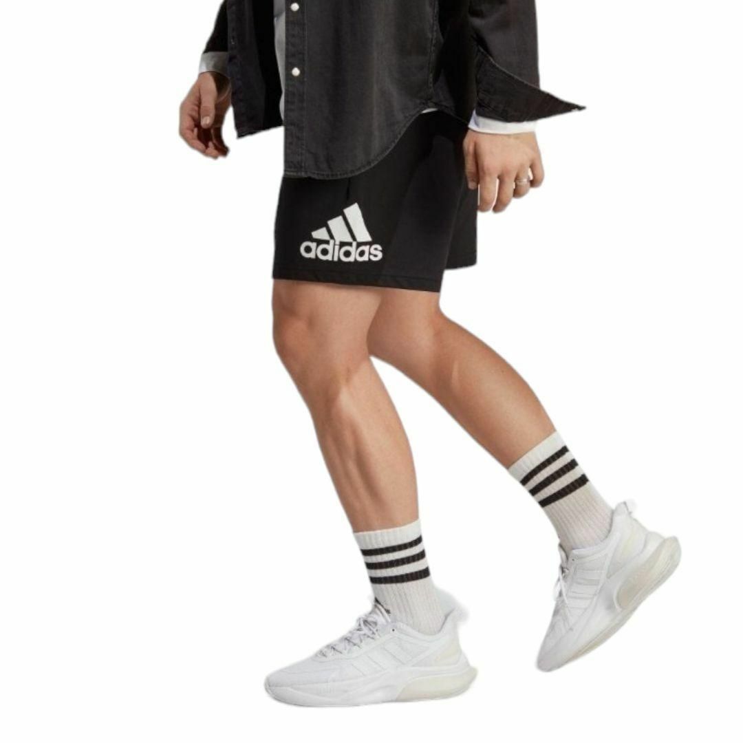 adidas(アディダス)の新品/アディダス ハーフパンツ メンズ パンツ スポーツ ジャージ スゥエット メンズのパンツ(ショートパンツ)の商品写真