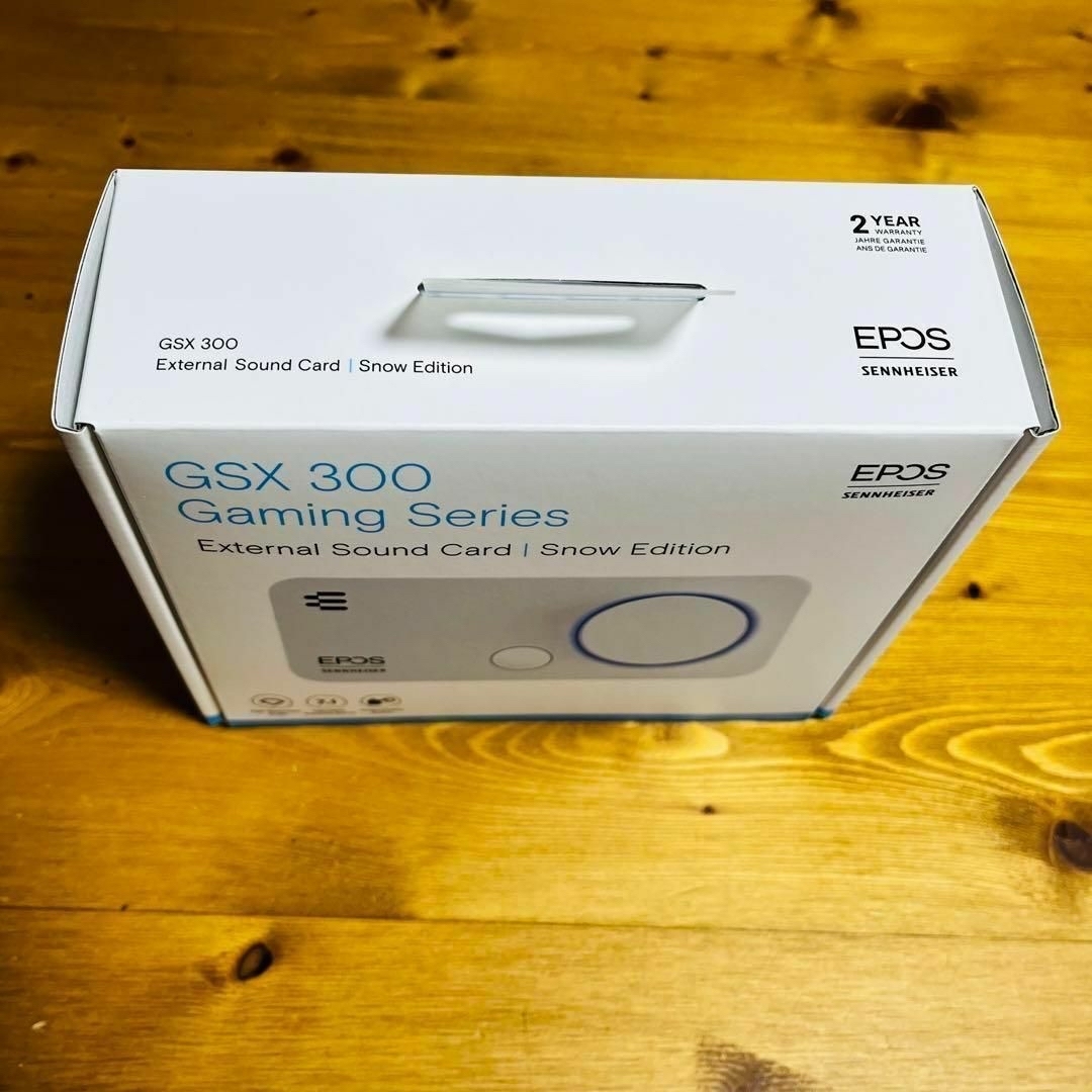 EPOS(エポス)のEPOS GSX 300 ゲーミング&PC オーディオアンプ 白　USB スマホ/家電/カメラのオーディオ機器(アンプ)の商品写真