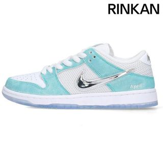 ナイキ(NIKE)のナイキ  SB DUNK LOW PRO QS APRIL SKATEBOARDS FD2562-400 エイプリエルスケートボーディングダンクローカットスニーカー メンズ 26.5cm(スニーカー)