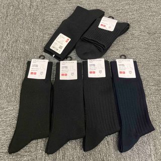 UNIQLO - 即決 新品 UNIQLO ユニクロ ハーフ レギュラーソックス 6足