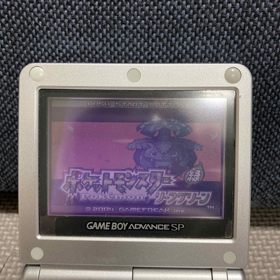 ポケモン(ポケモン)のポケットモンスター　リーフグリーン　GBA エンタメ/ホビーのゲームソフト/ゲーム機本体(携帯用ゲームソフト)の商品写真