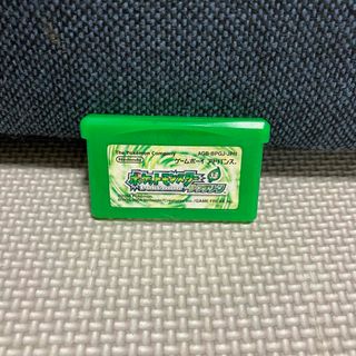 ポケモン(ポケモン)のポケットモンスター　リーフグリーン　GBA(携帯用ゲームソフト)