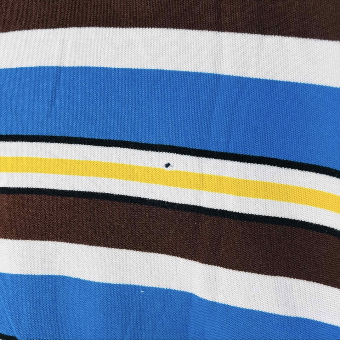 COOGI(クージー)のCOOGI クージー ポロシャツ ボーダー 刺繍ロゴ ビッグサイズ メンズのトップス(ポロシャツ)の商品写真