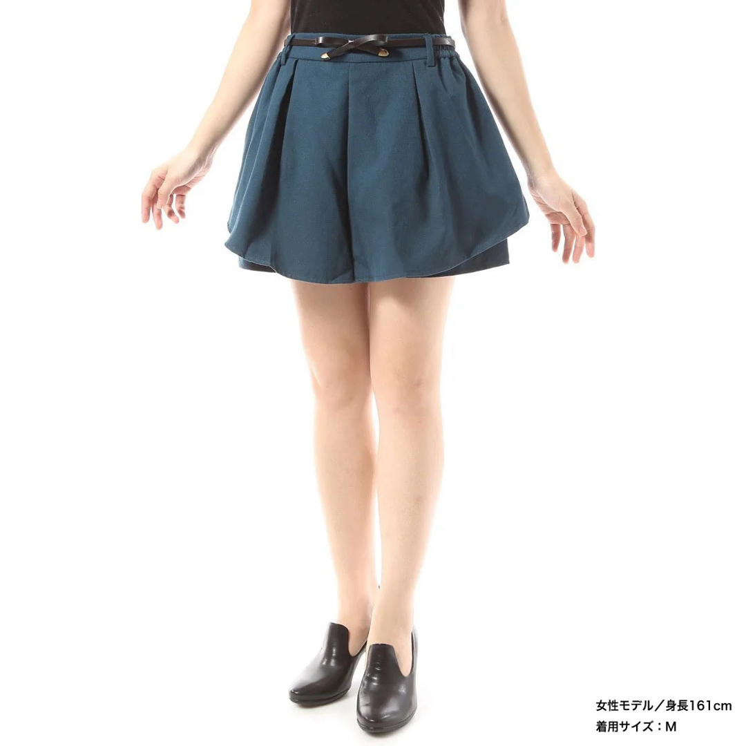 earth music & ecology(アースミュージックアンドエコロジー)のearth music&ecology キュロット S レディースのパンツ(キュロット)の商品写真