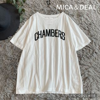 マイカアンドディール(MICA&DEAL)のマイカアンドディール　MICA&DEAL CHAMBER Tシャツ(Tシャツ(半袖/袖なし))