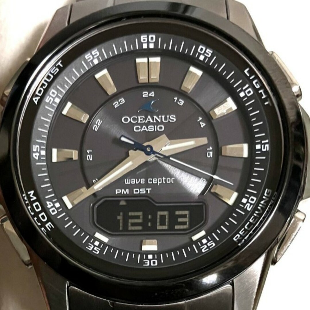 CASIO(カシオ)の★稼動品★CASIO カシオ/OCEANUS オシアナス★ソーラー★メンズ腕時計 メンズの時計(腕時計(アナログ))の商品写真