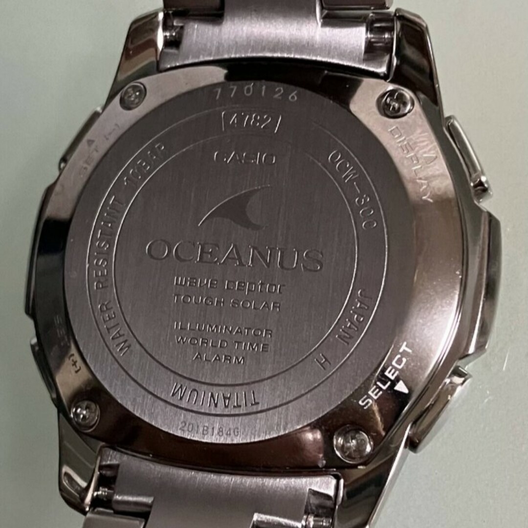 CASIO(カシオ)の★稼動品★CASIO カシオ/OCEANUS オシアナス★ソーラー★メンズ腕時計 メンズの時計(腕時計(アナログ))の商品写真