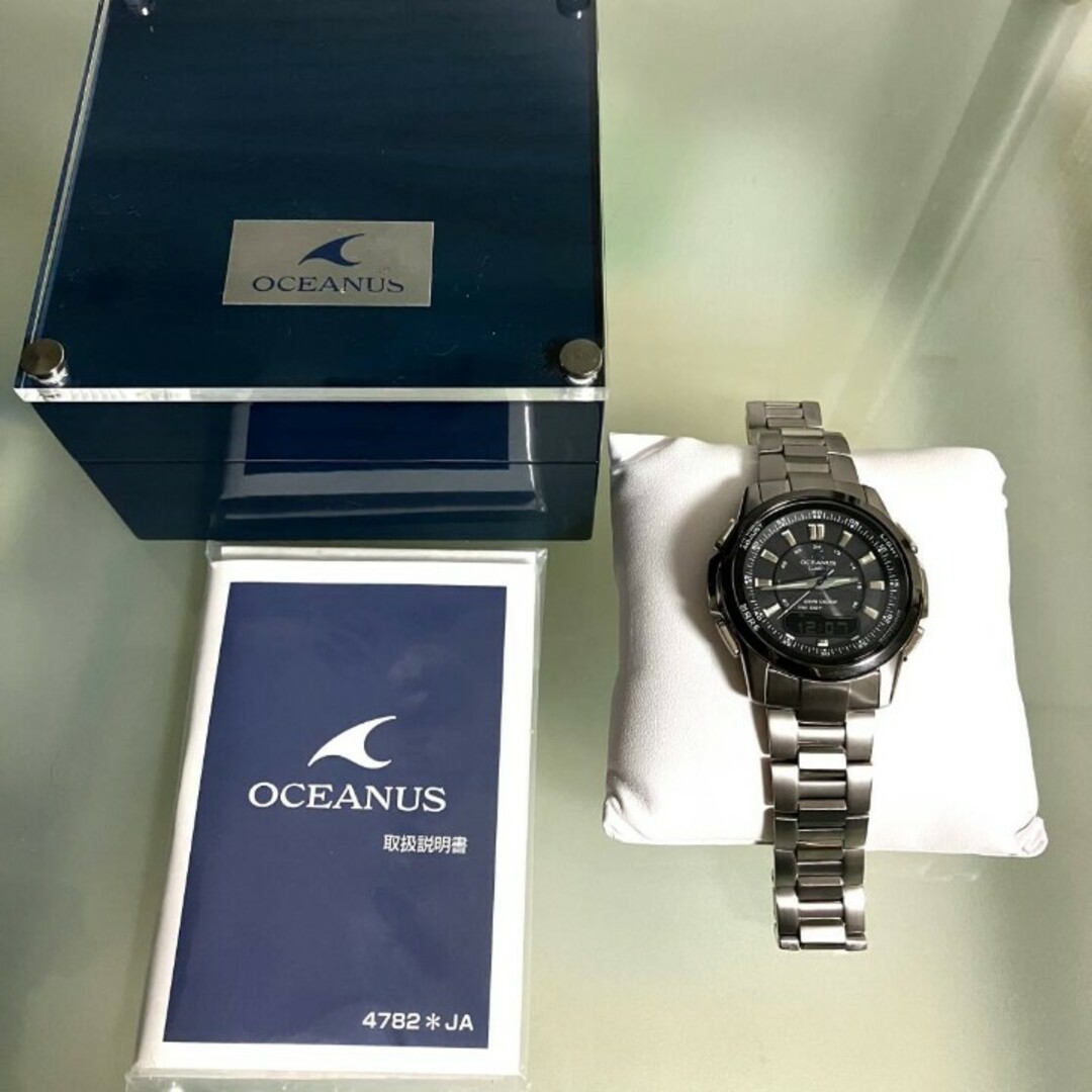 CASIO(カシオ)の★稼動品★CASIO カシオ/OCEANUS オシアナス★ソーラー★メンズ腕時計 メンズの時計(腕時計(アナログ))の商品写真