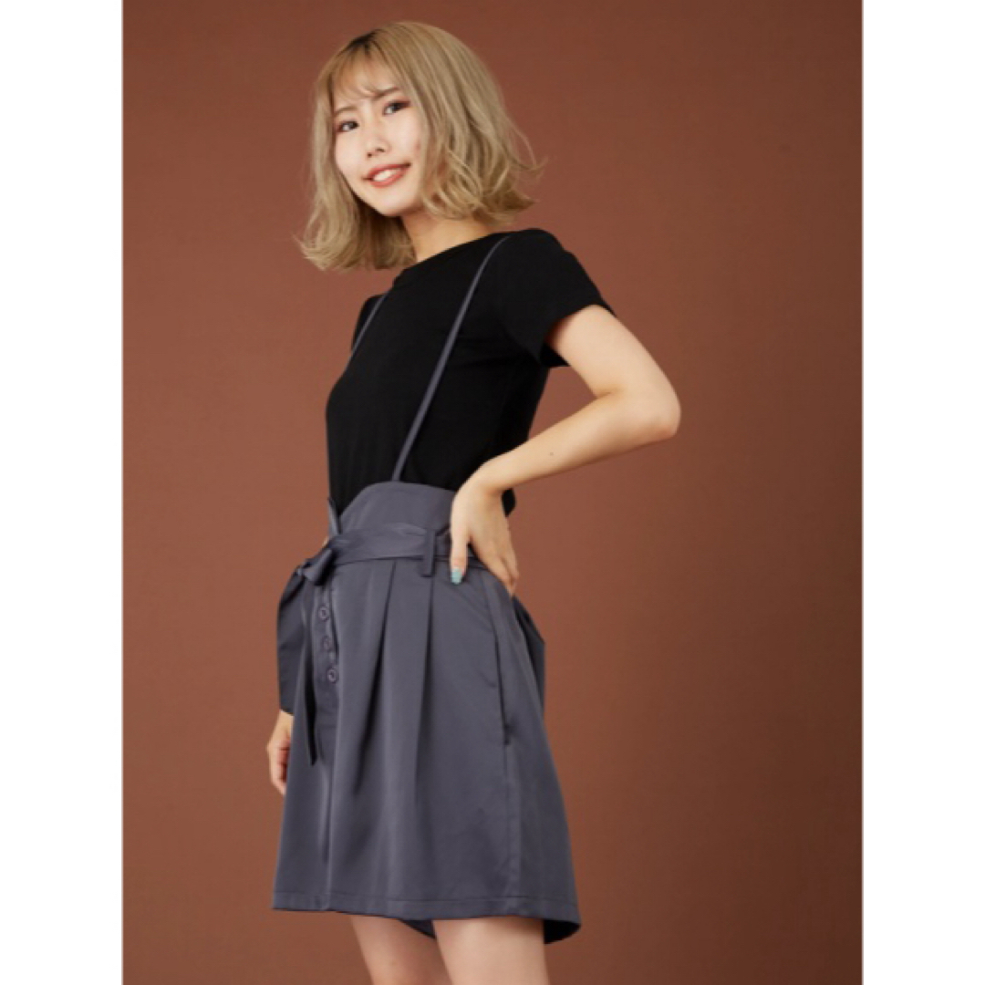 CECIL McBEE(セシルマクビー)のCECIL McBEE サロペット&インナーSET レディースのパンツ(サロペット/オーバーオール)の商品写真