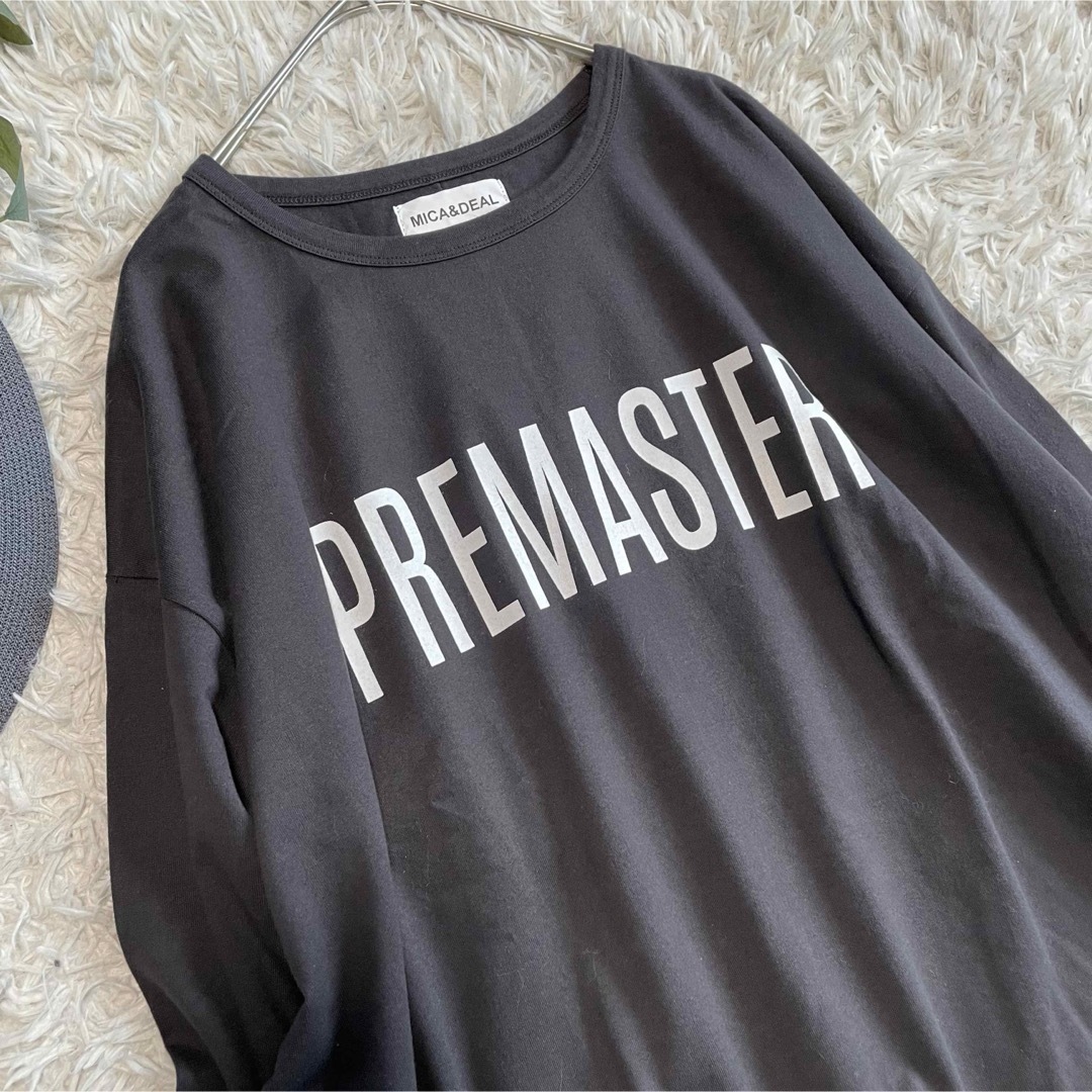 MICA&DEAL(マイカアンドディール)のマイカアンドディール　MICA&DEAL MIC PREMASTER Tシャツ レディースのトップス(Tシャツ(長袖/七分))の商品写真