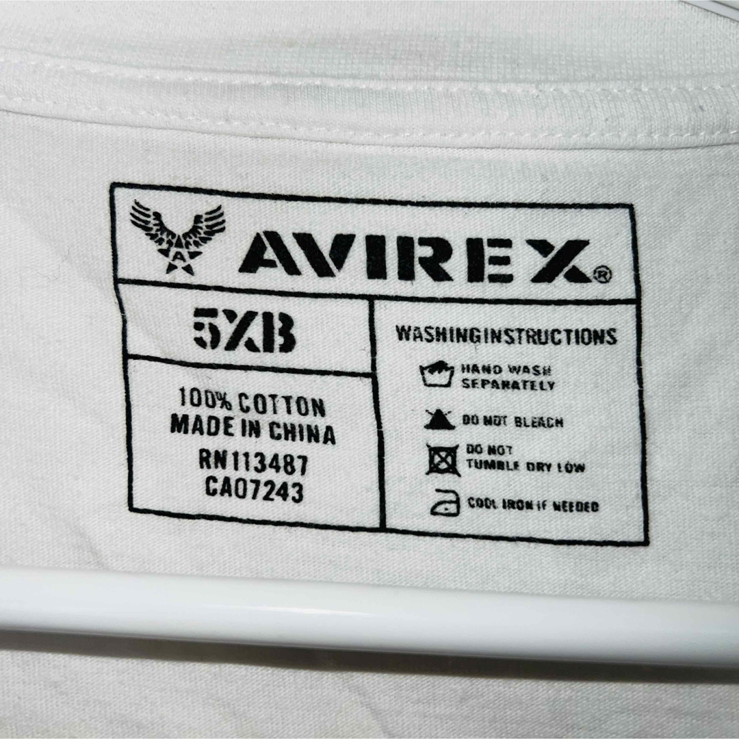 AVIREX(アヴィレックス)のAVIREX アヴィレックス ロゴ Tシャツ ビッグサイズ メンズのトップス(Tシャツ/カットソー(半袖/袖なし))の商品写真