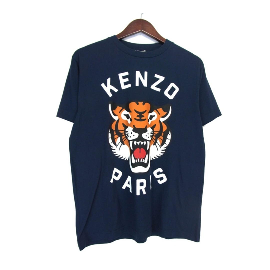 KENZO(ケンゾー)のケンゾー KENZO ■ 24SS【 KENZO LUCKY TIGER FE58TS0064SG 】 タイガー デザイン オーバー サイズ 半袖 Tシャツ 33027 メンズのトップス(Tシャツ/カットソー(半袖/袖なし))の商品写真