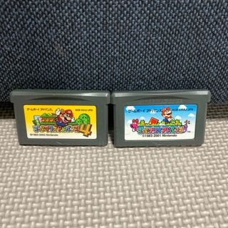 ニンテンドウ(任天堂)のスーパーマリオアドバンス1&4　GBA(携帯用ゲームソフト)