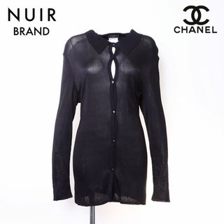 シャネル(CHANEL)のシャネル CHANEL 長袖シャツ レーヨン(シャツ/ブラウス(長袖/七分))