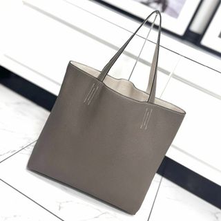 エルメス(Hermes)の美品 エルメス ドゥブルセンス36 トリヨンクレマンス バイカラー(トートバッグ)