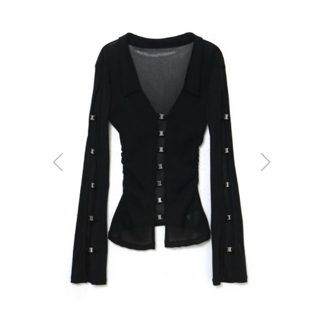 melt the lady メルトザレディ sheer hook tops melt the lady メルトザレディ sheer hook tops