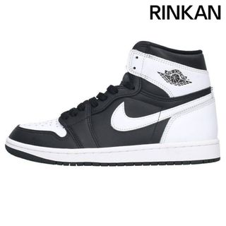 ナイキ(NIKE)のナイキ  AIR JORDAN 1 RETRO HIGH  OG BLACK WHITE DZ5485-010 エアジョーダン1ハイオージーブラックホワイトスニーカー メンズ 26.5cm(スニーカー)