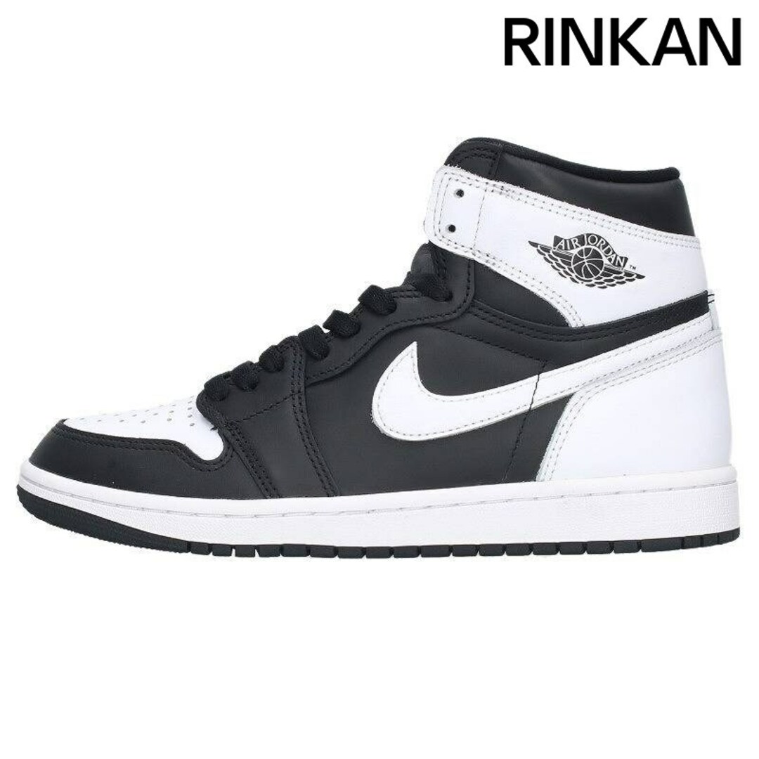 NIKE(ナイキ)のナイキ  AIR JORDAN 1 RETRO HIGH  OG BLACK WHITE DZ5485-010 エアジョーダン1ハイオージーブラックホワイトスニーカー メンズ 27cm メンズの靴/シューズ(スニーカー)の商品写真