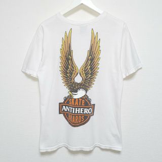 アンタイヒーロー(ANTI HERO)のS 00s ANTI HERO アンタイヒーロー イーグル Tシャツ USA製(Tシャツ/カットソー(半袖/袖なし))