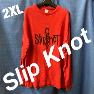 プリントスター(Printstar)の【必見！スリップノット】　slip knot バンド スウェット　ビッグサイズ！(ミュージシャン)