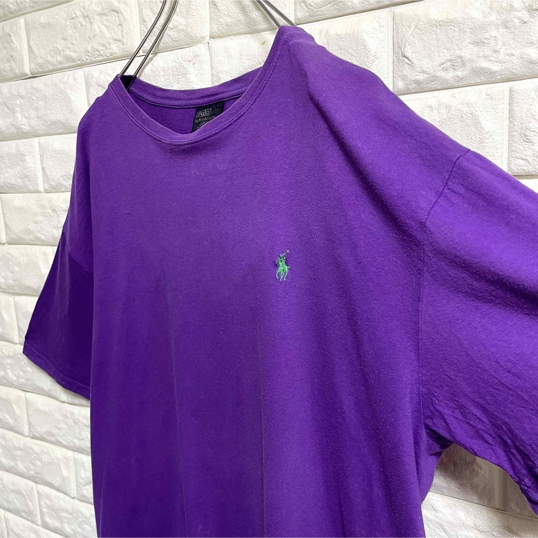 POLO RALPH LAUREN(ポロラルフローレン)のポロラルフローレン　半袖Tシャツ　ポニー刺繍　メンズXLサイズ相当 メンズのトップス(Tシャツ/カットソー(半袖/袖なし))の商品写真