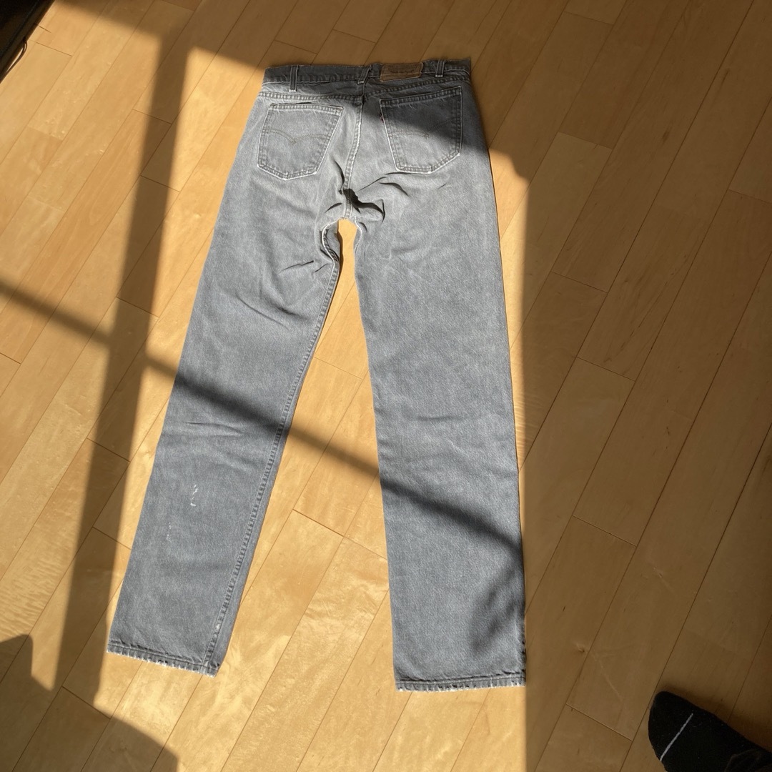 Levi's(リーバイス)のリーバイス505先染めブラックUSA製　w34L34　 メンズのパンツ(デニム/ジーンズ)の商品写真