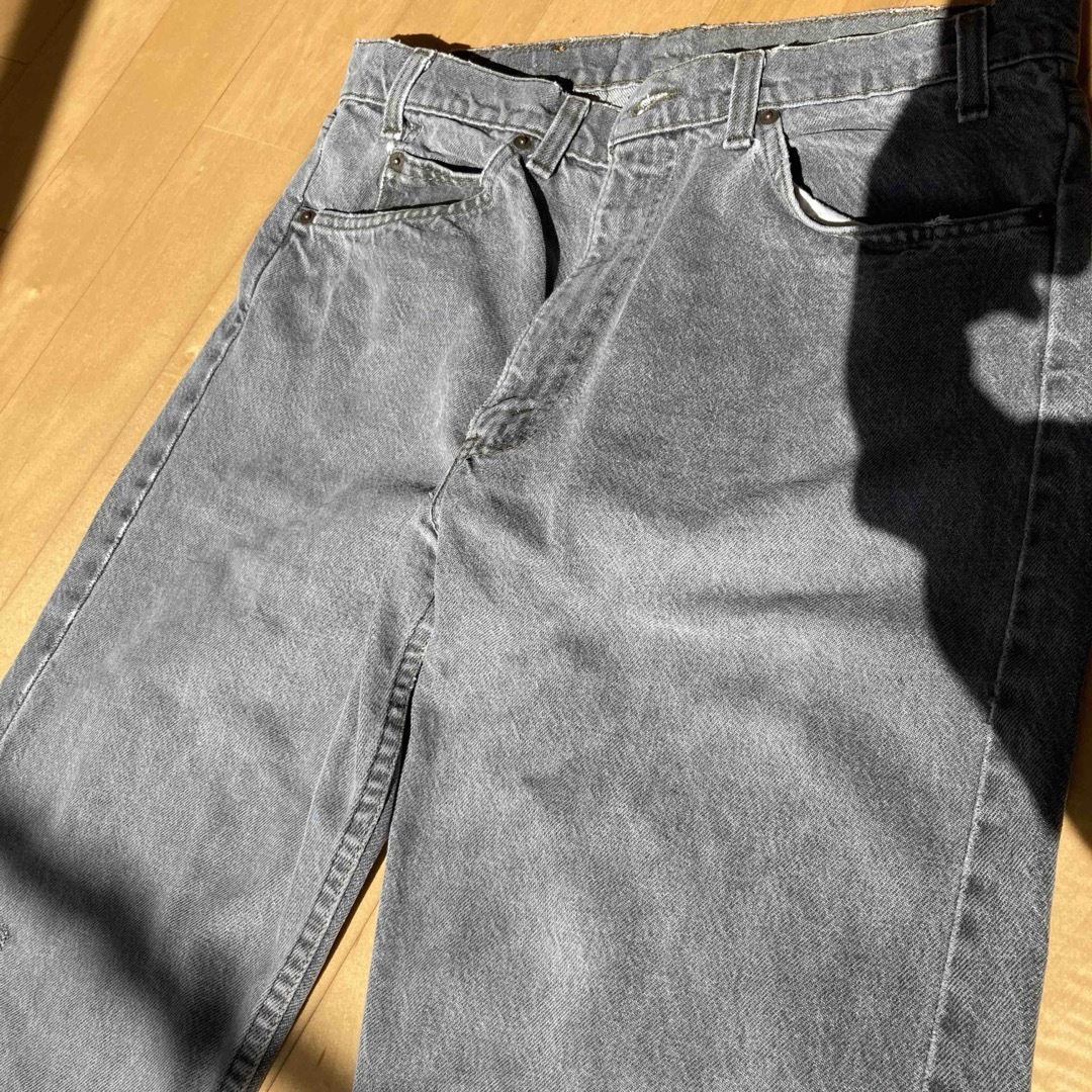 Levi's(リーバイス)のリーバイス505先染めブラックUSA製　w34L34　 メンズのパンツ(デニム/ジーンズ)の商品写真