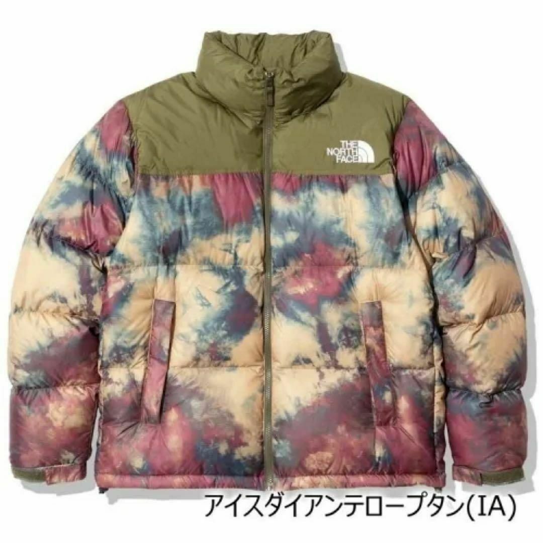 THE NORTH FACE(ザノースフェイス)のノースフェイス ダウン マルチカラー ND92235 総柄 ヌプシ　M〜L メンズのジャケット/アウター(ダウンジャケット)の商品写真