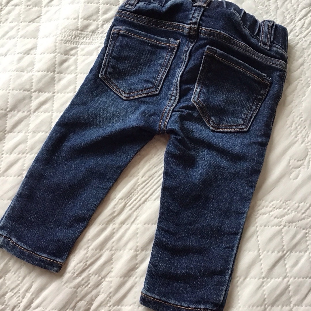 GAP Kids(ギャップキッズ)の1回着用☆GAPベビー　デニム☆3~6m キッズ/ベビー/マタニティのベビー服(~85cm)(パンツ)の商品写真