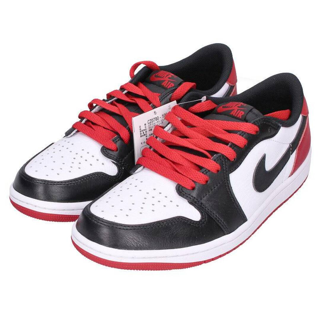 NIKE(ナイキ)のナイキ  AIR JORDAN 1 RETRO LOW OG CZ0790-106 エアジョーダン1レトロローブラックトゥスニーカー メンズ 27cm メンズの靴/シューズ(スニーカー)の商品写真