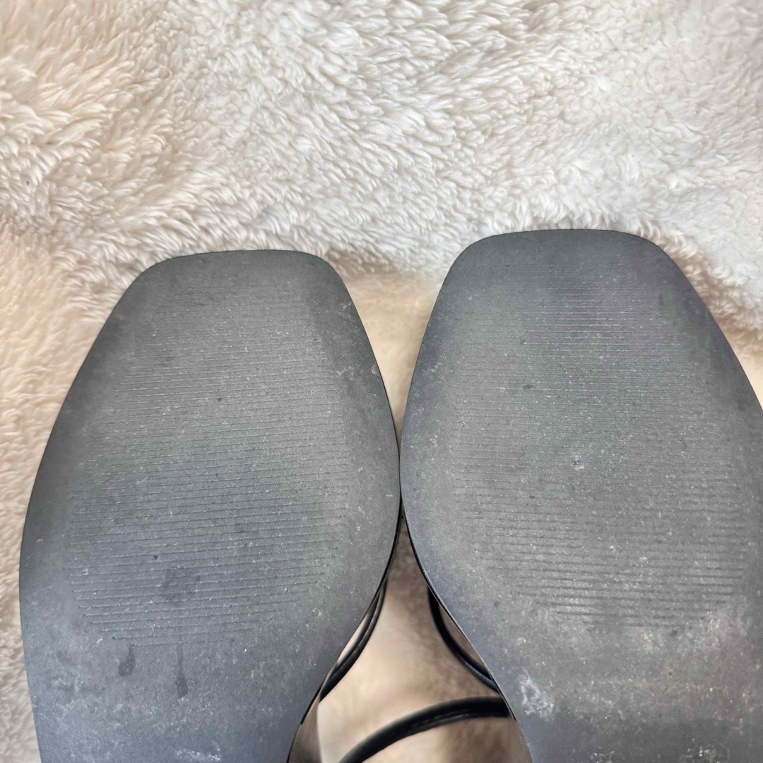 SNIDEL(スナイデル)のSNIDELスナイデルナローストラップウェッジソールサンダル美品 レディースの靴/シューズ(サンダル)の商品写真