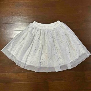 GYMBOREE - 【美品】GYMBOREE ジンボリー❗️キッズ　チュールスカート　ホワイト110