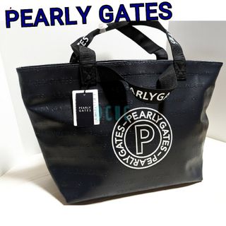 PEARLY GATES - 【定価39,600円】【ネイビー】 パーリーゲイツ サークルロゴ ロッカーバッグ