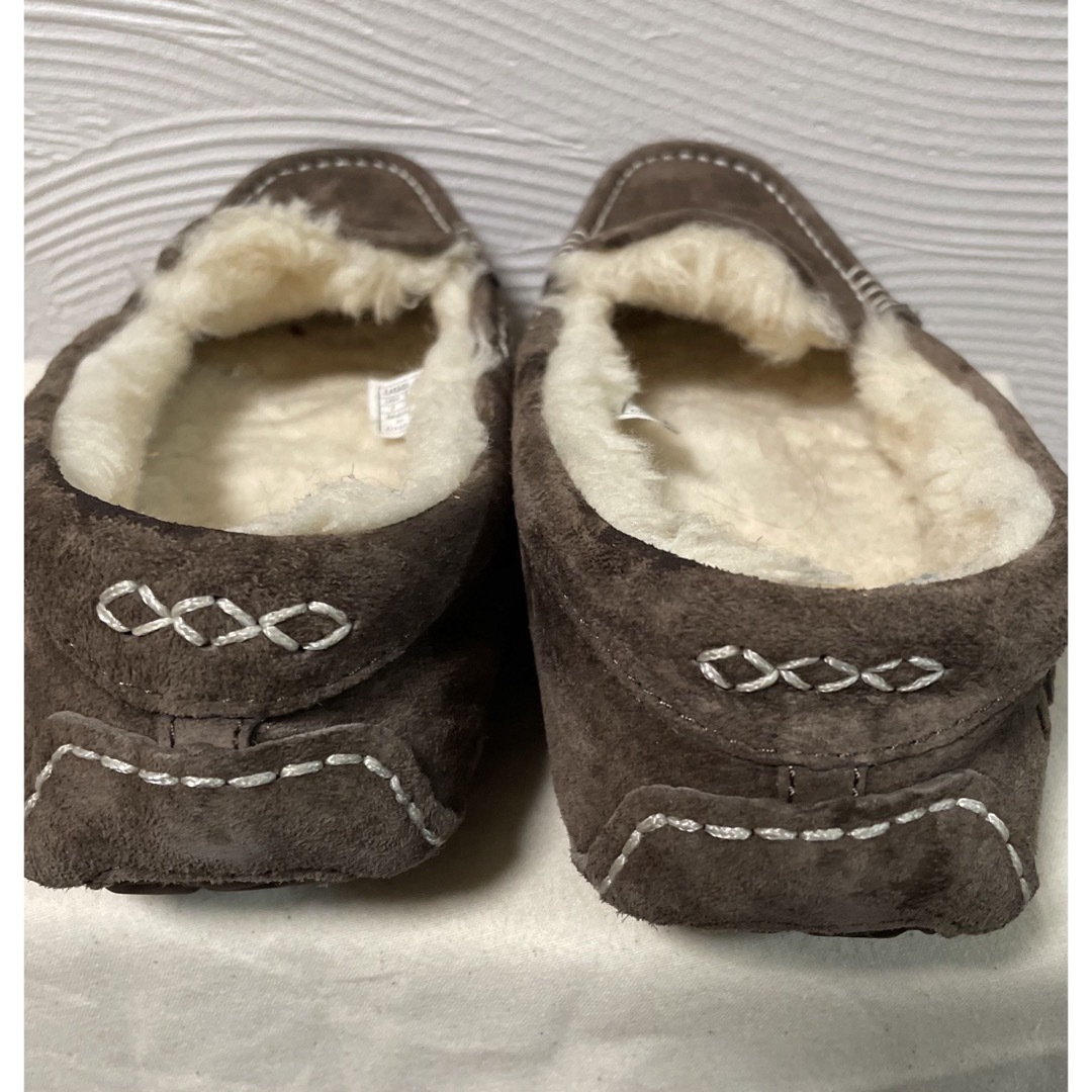 UGG(アグ)のUGG☆モカシン　ANSLEY チェストナット　24㎝　送料無料！ レディースの靴/シューズ(スリッポン/モカシン)の商品写真