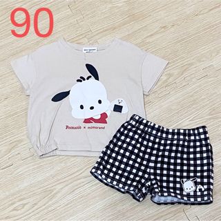 サンリオ(サンリオ)の90サイズ　ポチャッコ　サンリオ×ミモランド　セットアップ(Tシャツ/カットソー)