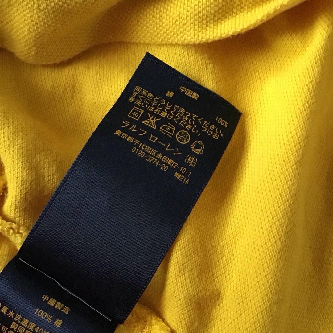 POLO RALPH LAUREN(ポロラルフローレン)の4回着用☆ralph lauren(ラルフローレン)半袖ポロシャツ☆サイズ2T キッズ/ベビー/マタニティのキッズ服男の子用(90cm~)(ブラウス)の商品写真