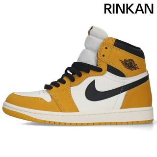 ナイキ(NIKE)のナイキ  AIR JORDAN 1 RETRO HIGH OG DZ5485-701 エアジョーダン1ハイイエローオークルスニーカー メンズ 26cm(スニーカー)