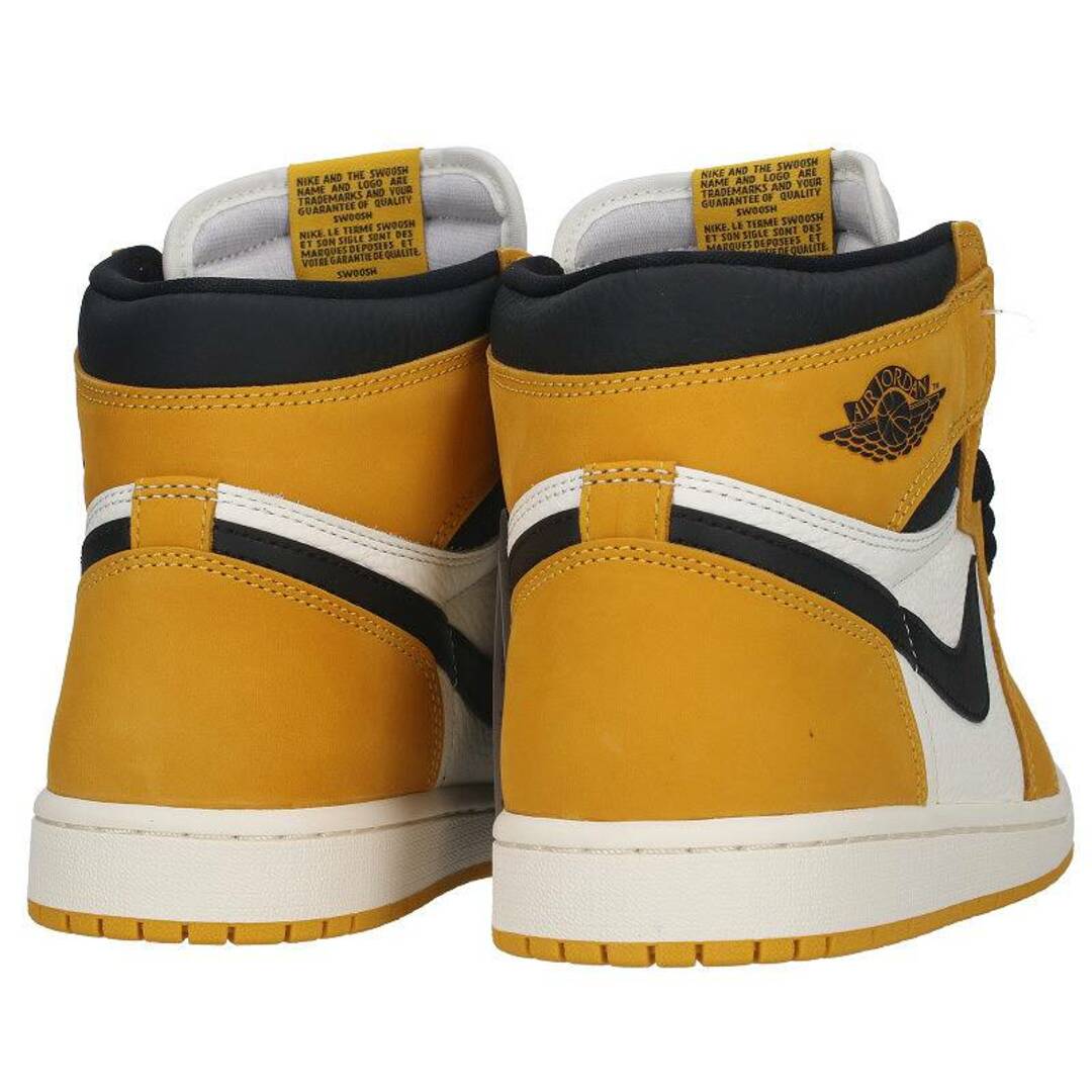 NIKE(ナイキ)のナイキ  AIR JORDAN 1 RETRO HIGH OG DZ5485-701 エアジョーダン1ハイイエローオークルスニーカー メンズ 26.5cm メンズの靴/シューズ(スニーカー)の商品写真