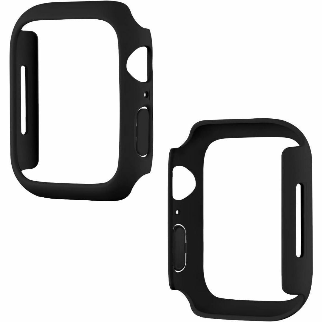 黒◆Apple Watch Series 8ケースSeries 8/7対応 スマホ/家電/カメラのスマホアクセサリー(Androidケース)の商品写真