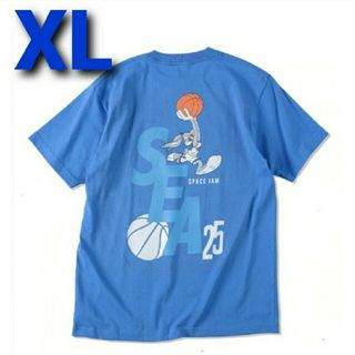 ウィンダンシー(WIND AND SEA)のWDS SPACE JAM TEE BLUE XL(Tシャツ/カットソー(半袖/袖なし))