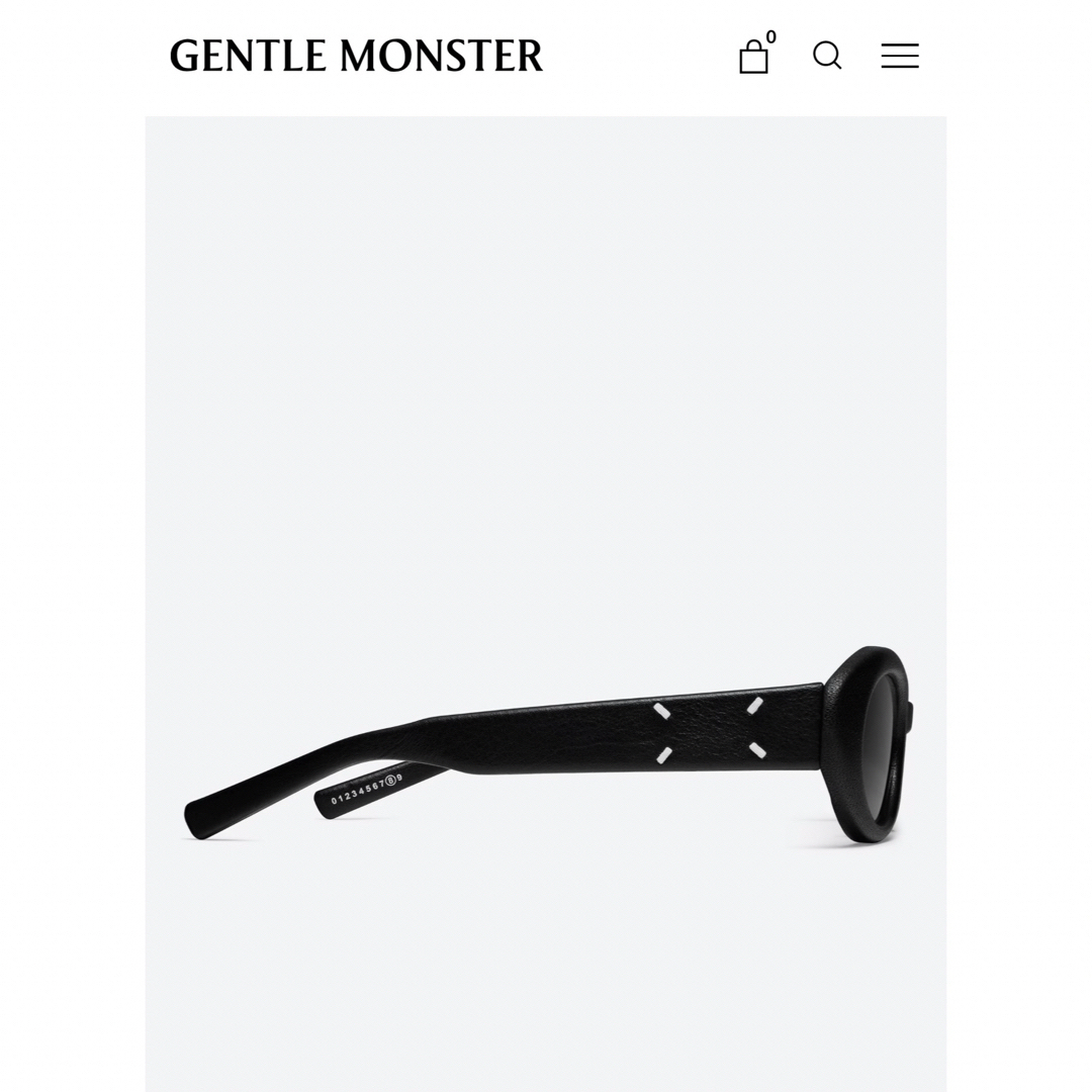 Maison Martin Margiela(マルタンマルジェラ)のGENTLE MONSTER × Maison Margiela - MM107 メンズのファッション小物(サングラス/メガネ)の商品写真