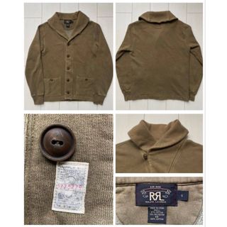 ダブルアールエル(RRL)のRRL DOUBLE RL ダブルアールエル ショールカラー カーディガン M(カーディガン)